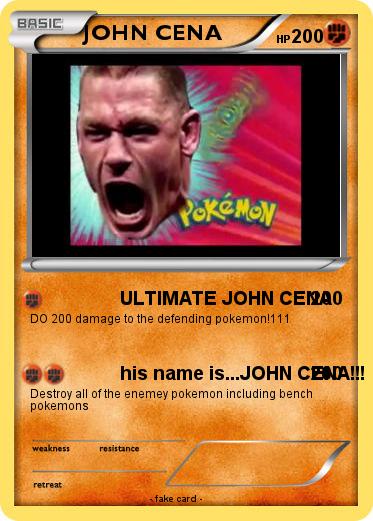 Pokemon JOHN CENA