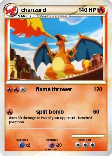 Pokemon charizard