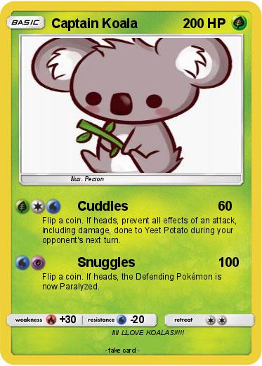 Pokemon Captain Koala
