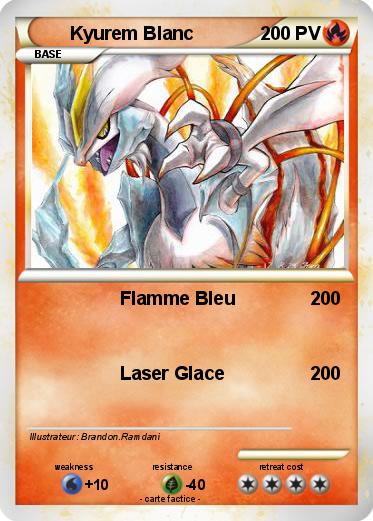 Pokemon Kyurem Blanc