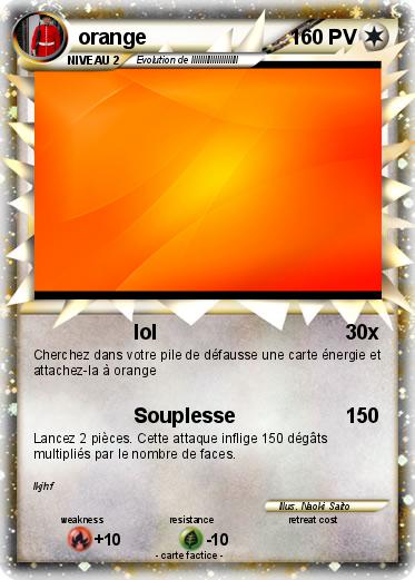 Pokemon orange