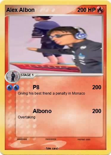 Pokemon Alex Albon