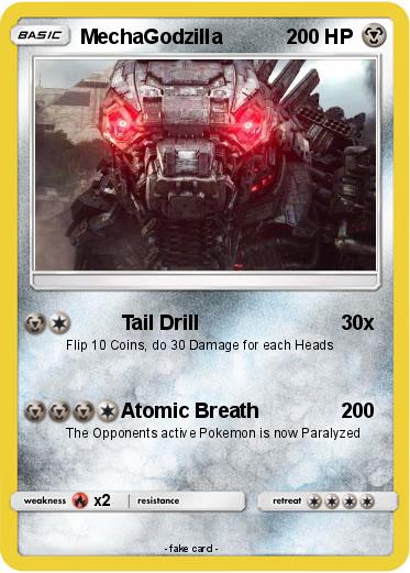 Pokemon MechaGodzilla
