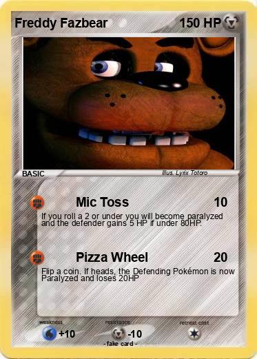 Pokemon Freddy Fazbear