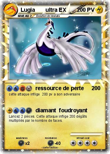 Pokemon Lugia       ultra EX