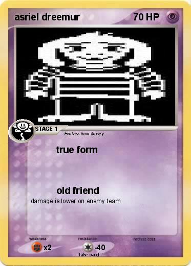 Pokemon asriel dreemur