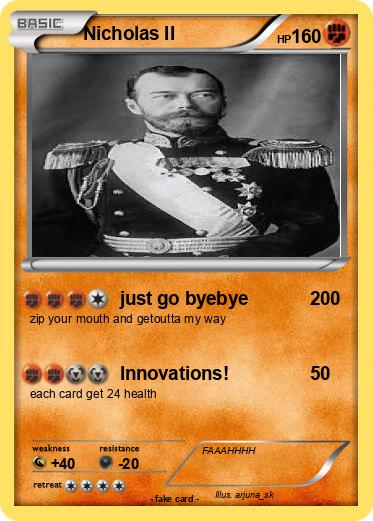 Pokemon Nicholas II