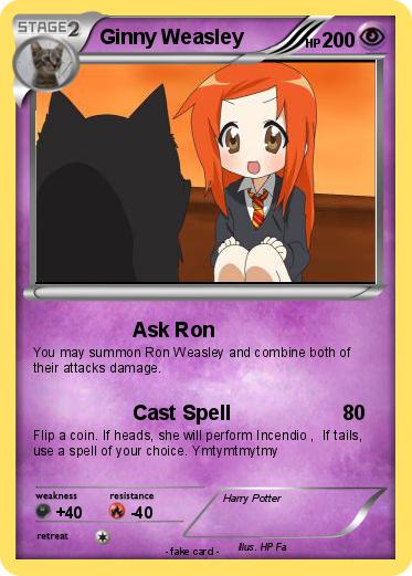 Pokemon Ginny Weasley