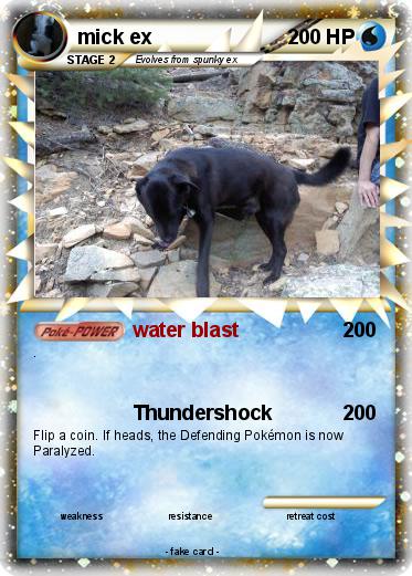Pokemon mick ex