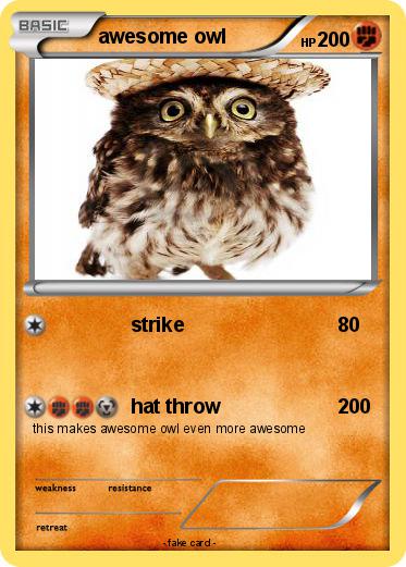 Pokemon awesome owl