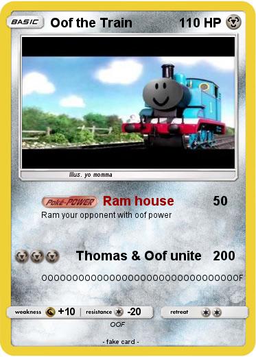 Pokemon Oof the Train