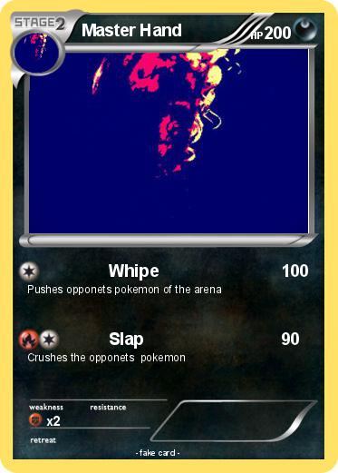 Pokemon Master Hand