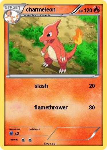 Pokemon charmeleon