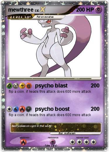 Pokemon mewthree