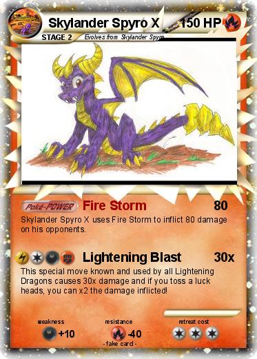 Pokemon Skylander Spyro X