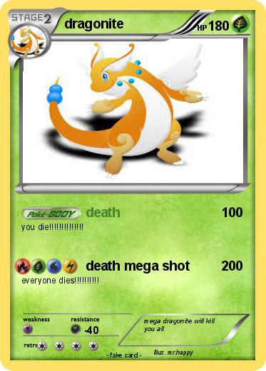 Pokemon dragonite