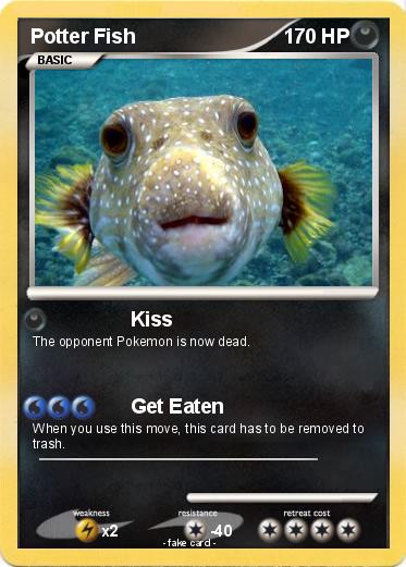 Pokemon Potter Fish