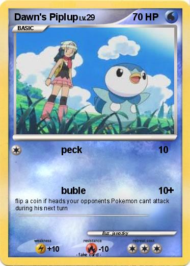 Pokemon Dawn's Piplup