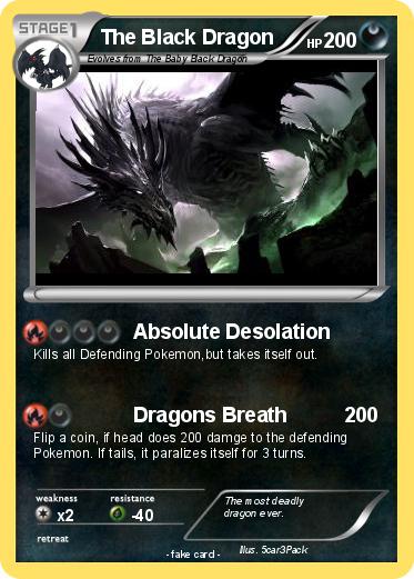 Pokemon The Black Dragon