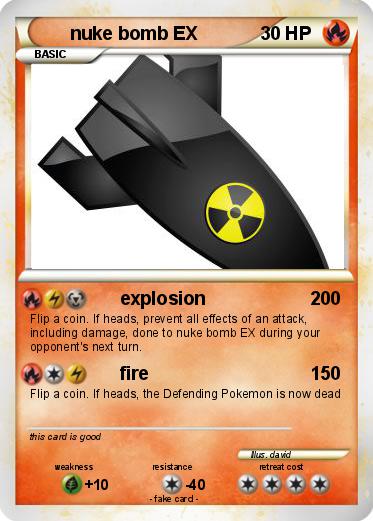 Pokemon nuke bomb EX