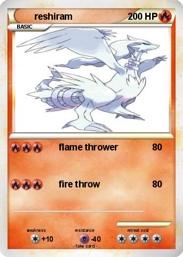 Pokemon reshiram