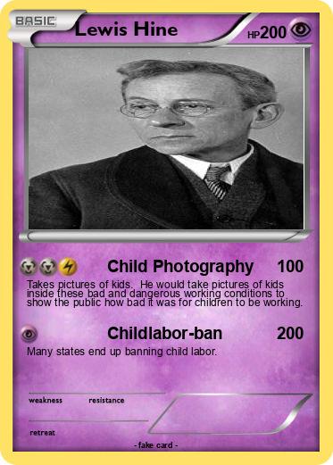 Pokemon Lewis Hine