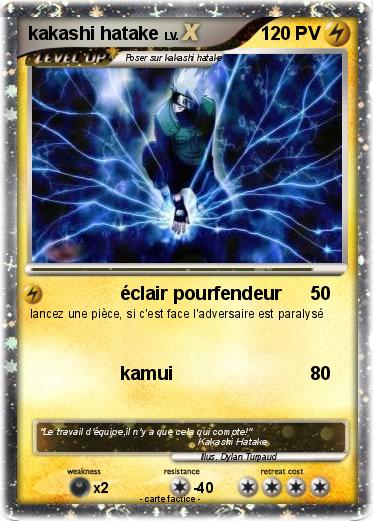 Pokemon kakashi hatake