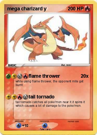 Pokemon mega charizard y