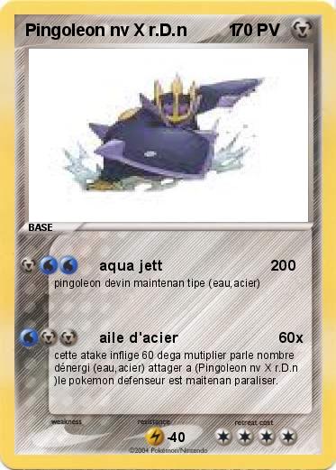 Pokemon Pingoleon nv X r.D.n         1
