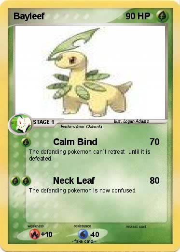 Pokemon Bayleef