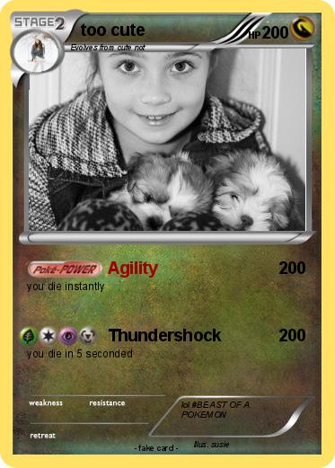 Pokemon too cute