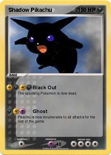 Pokemon Shadow Pikachu
