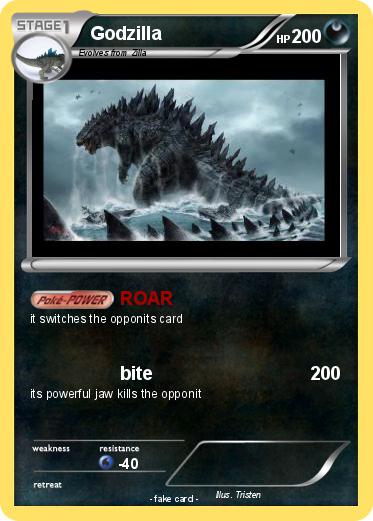 Pokemon Godzilla