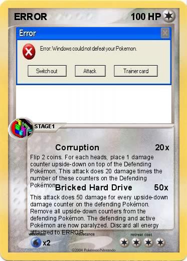 Pokemon ERROR