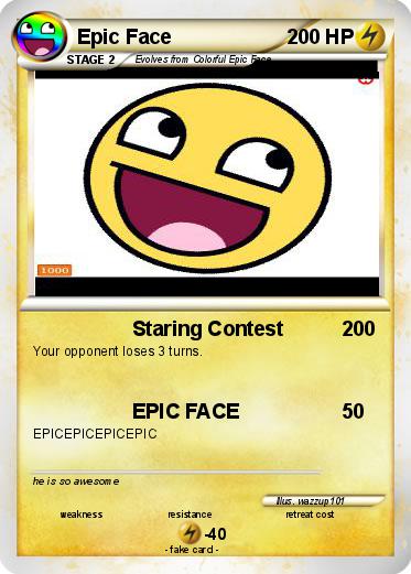 Pokemon Epic Face
