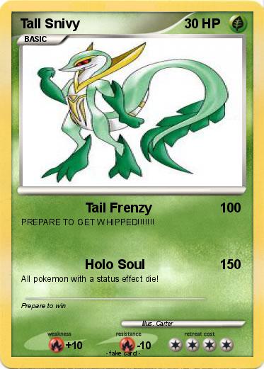 Pokemon Tall Snivy