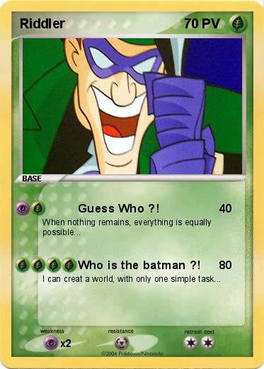 Pokemon Riddler