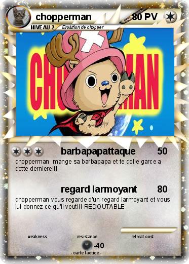 Pokemon chopperman