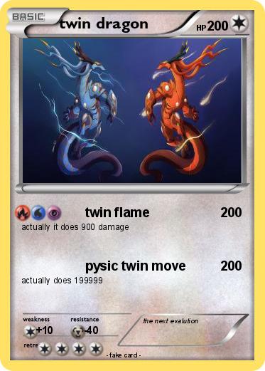 Pokemon twin dragon