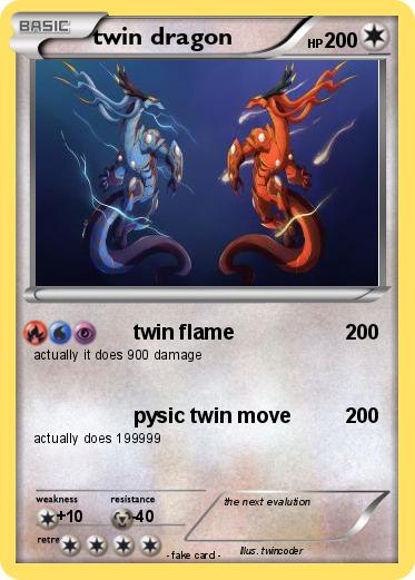 Pokemon twin dragon