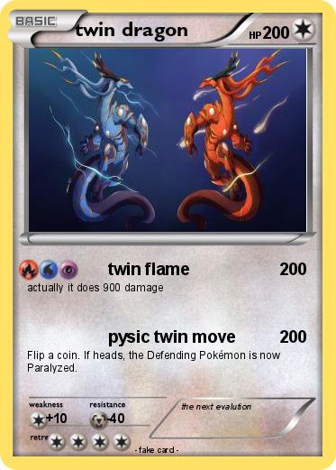 Pokemon twin dragon