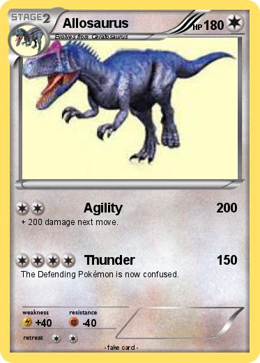 Pokemon Allosaurus