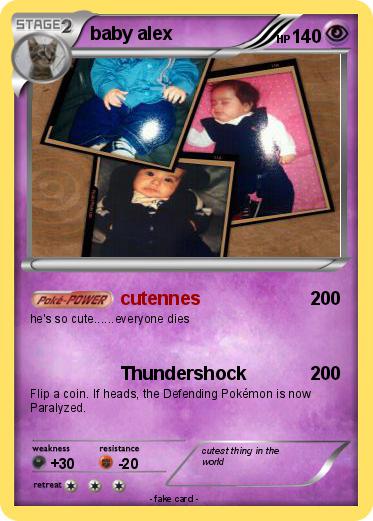 Pokemon baby alex