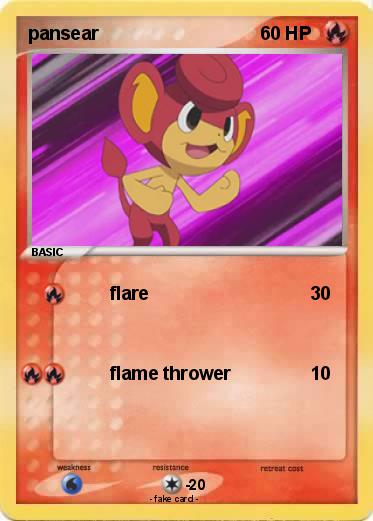 Pokemon pansear