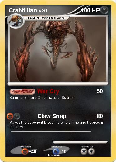 Pokemon Crabtillian