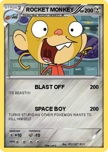Pokemon ROCKET MONKEY