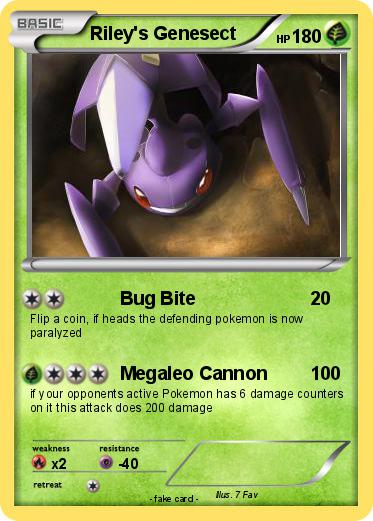 Pokemon Riley's Genesect