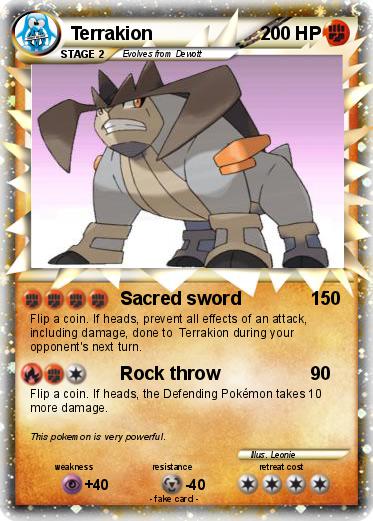 Pokemon Terrakion