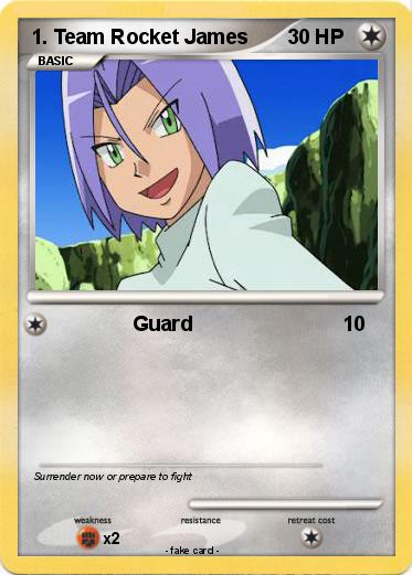Pokemon 1. Team Rocket James