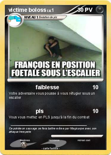 Pokemon victime boloss